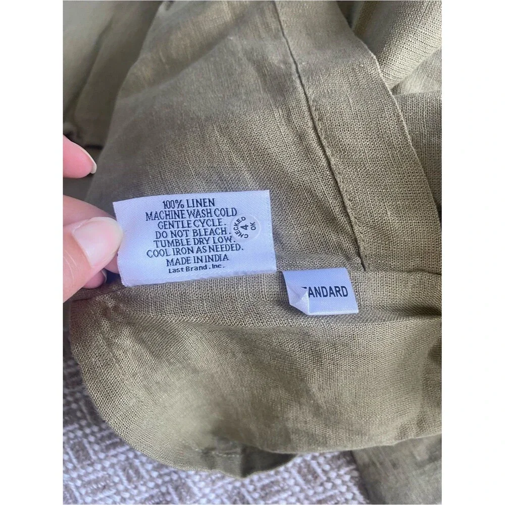 NWOT Quince Linen Duvet Cover with Pillow Case